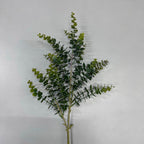 Artificial Eucalyptus Bush, 31" Tall, Realistic Faux Greenery for Home Decor, Floral Arrangements, and Wedding Centerpieces