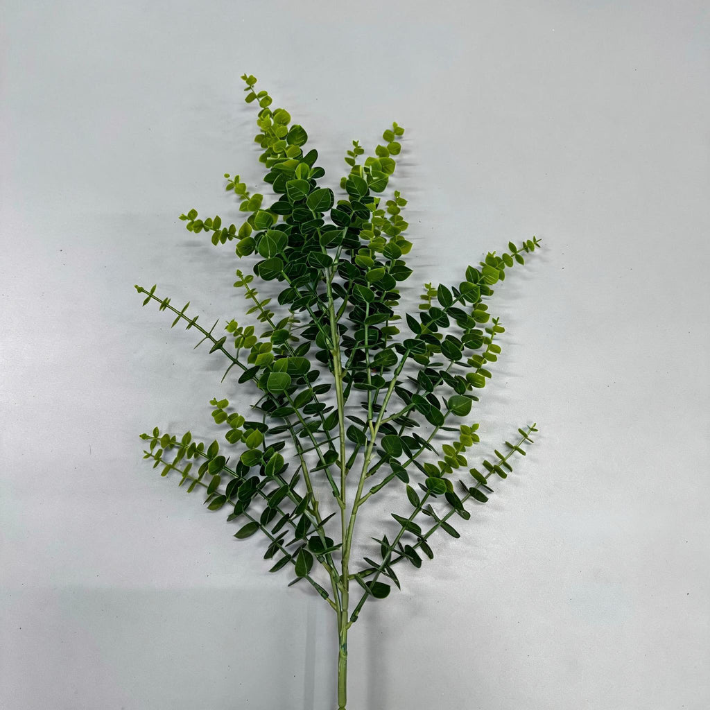 Artificial Eucalyptus Bush, 31" Tall, Realistic Faux Greenery for Home Decor, Floral Arrangements, and Wedding Centerpieces