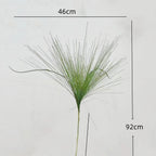 Artificial Fountain Grass Plant, 36" Tall, Realistic PE/PVC Material, Indoor & Outdoor Decor, Includes Pot