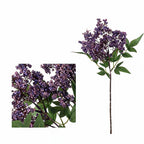 Artificial Nandina Berry Bush, 16" Tall, Realistic Faux Green Plant Decoration for Home, Office, and Events