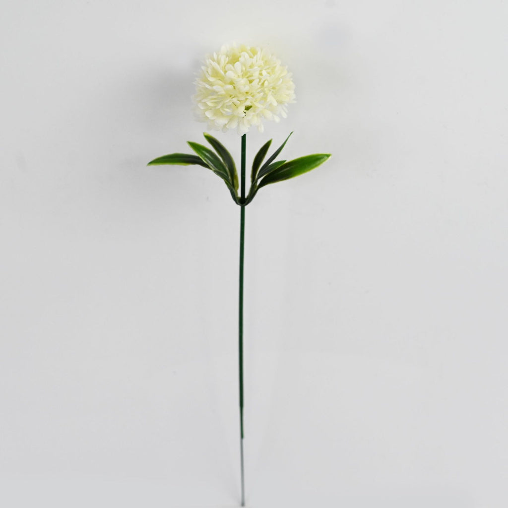 Artificial Hydrangea Dandelion Stems, 10" Tall, Set of 10, Perfect for Wedding Decor & Home Styling