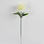 Artificial Hydrangea Dandelion Stems, 10" Tall, Set of 10, Perfect for Wedding Decor & Home Styling