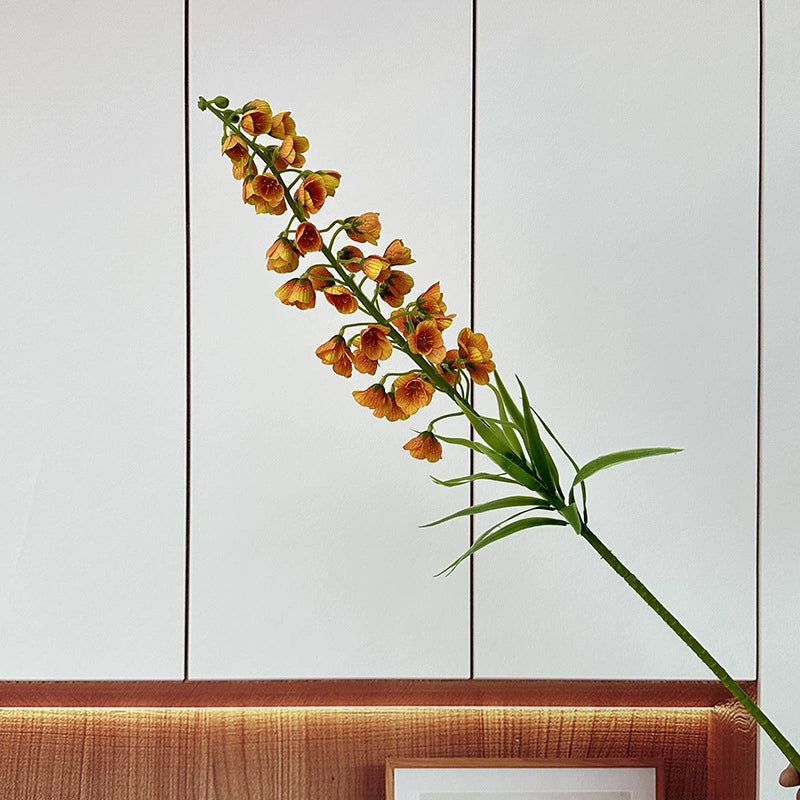 Single Stem Artificial Lily of the Valley, 30" Silk Flower, Modern Home Decor, Hotel & Commercial Spaces, Window Display