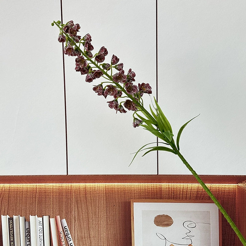 Single Stem Artificial Lily of the Valley, 30" Silk Flower, Modern Home Decor, Hotel & Commercial Spaces, Window Display