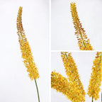 41" Artificial Foxtail Flower, Single Stem Victorian Larkspur Silk Floral for Home Decor, Vase Arrangements, Living Room Accent