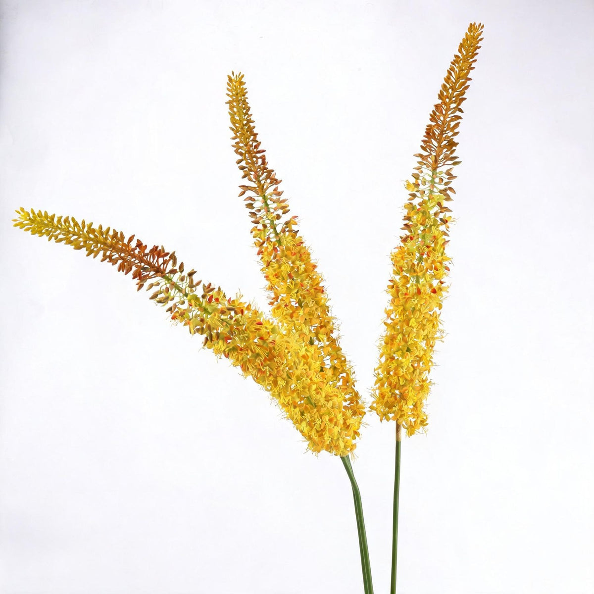 41" Artificial Foxtail Flower, Single Stem Victorian Larkspur Silk Floral for Home Decor, Vase Arrangements, Living Room Accent