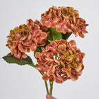 Artificial Hydrangea Single Stem, 16" Tall, 6" Bloom, Wedding & Event Decor, Indoor Use