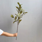 High-Quality Artificial Faux Elephant Ear Leaf, 39" Single Stem, PE/PVC, Nordic Style, Indoor Decor, Home, Hotel, Display