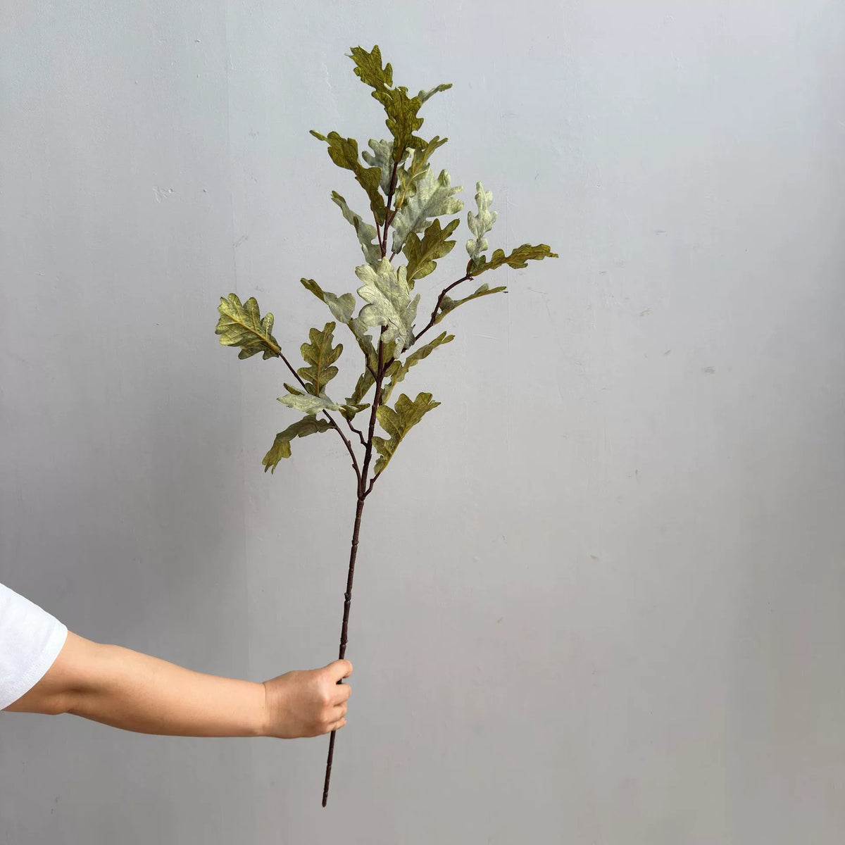 High-Quality Artificial Faux Elephant Ear Leaf, 39" Single Stem, PE/PVC, Nordic Style, Indoor Decor, Home, Hotel, Display