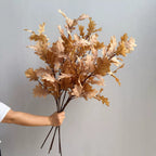 High-Quality Artificial Faux Elephant Ear Leaf, 39" Single Stem, PE/PVC, Nordic Style, Indoor Decor, Home, Hotel, Display