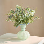 Artificial Dutch Daisy Bush, 15" Tall, Realistic Faux Flowers for Home Decor, Bouquets, and Event Styling