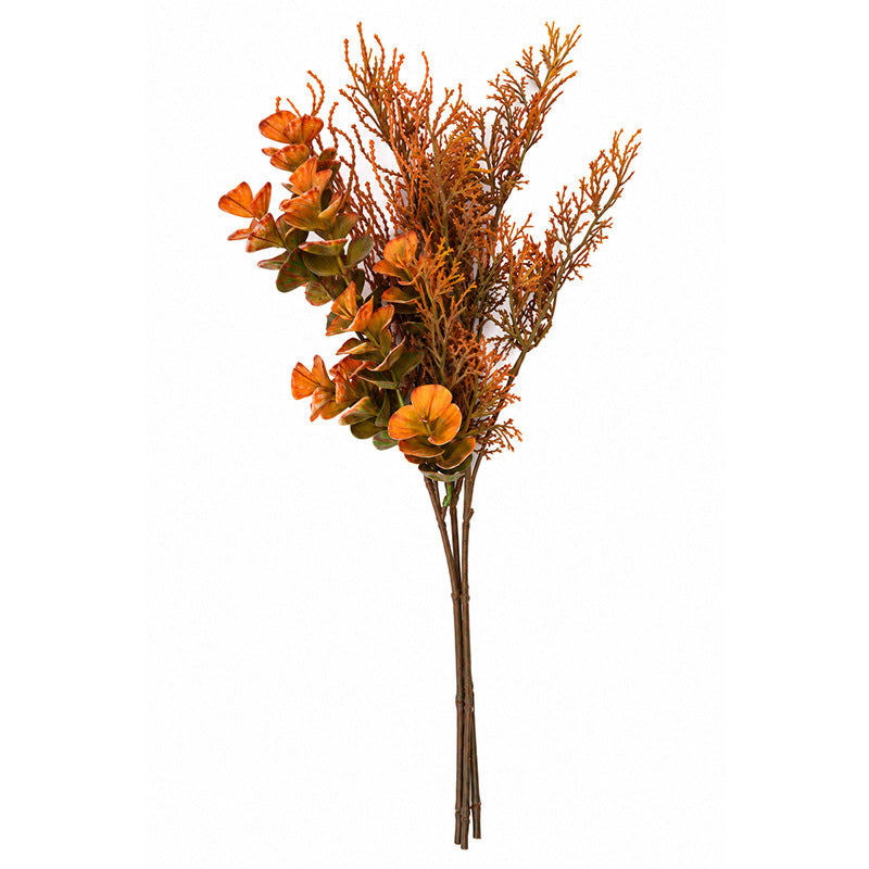 Artificial Eucalyptus Bush, 21" Tall, Perfect for Weddings, Events, and Decor, Realistic Foliage