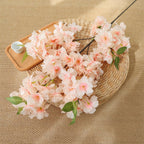 39" Artificial Silk Cherry Blossom Branch, Perfect for Weddings & Home Decor
