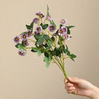 Artificial Rose Bouquet, Silk Flower Arrangement for Weddings, Home Decor, and Events, 15" Height