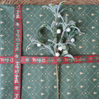 Artificial Olive Branch, Single Stem, 13", Plastic, Christmas & Holiday Decor, Wedding, Office, Indoor Use