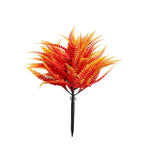 20" Artificial Persian Shield Bush, Realistic Faux Plastic Greenery for Home Decor, Wedding Centerpieces & Office Styling