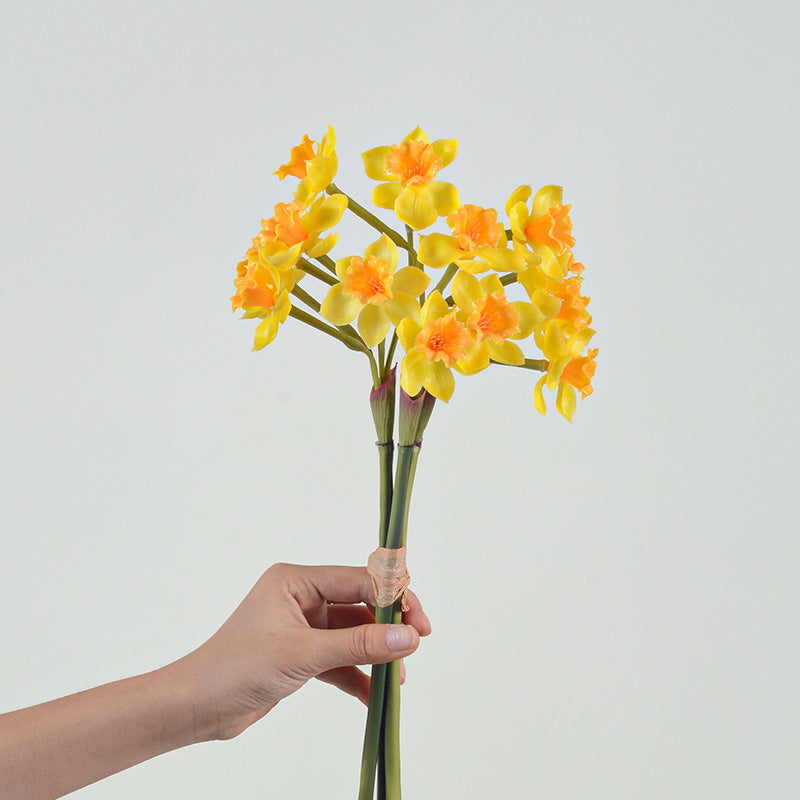 Premium Real Touch Artificial Daffodil Bouquet