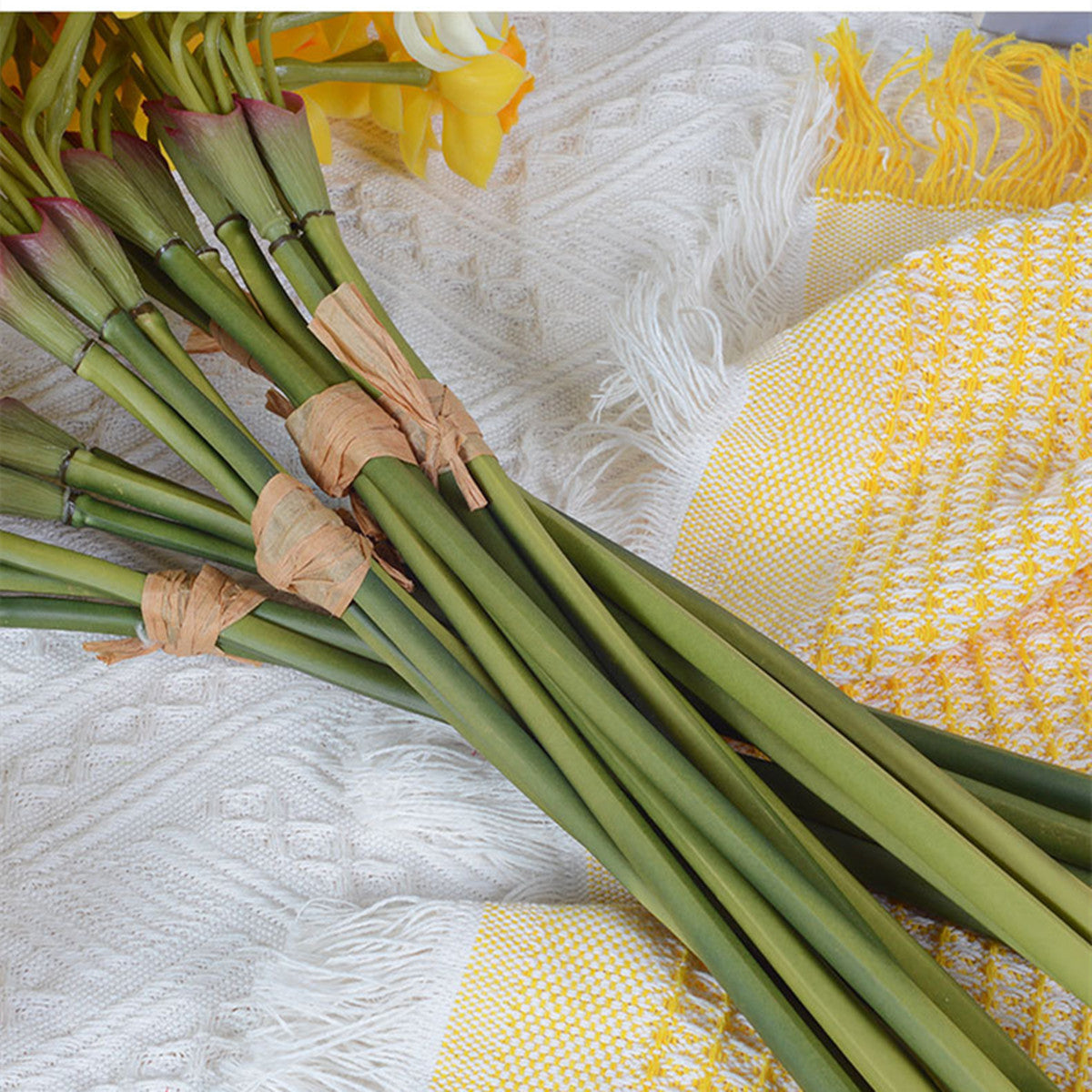 Premium Real Touch Artificial Daffodil Bouquet