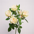 69cm Real Touch Bubble Roses Stems Lifelike Silk Floral Arrangements