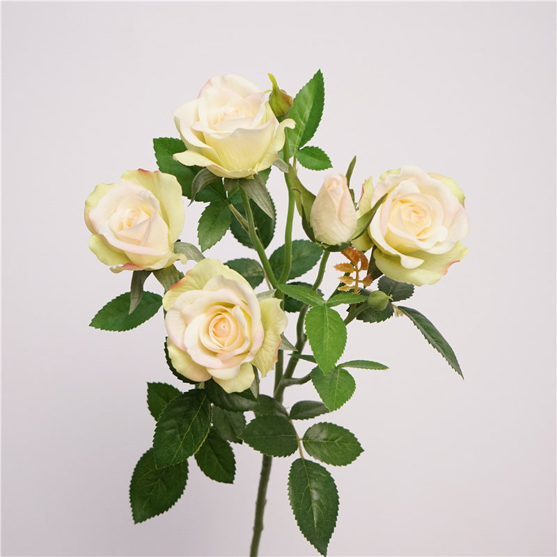 69cm Real Touch Bubble Roses Stems Lifelike Silk Floral Arrangements