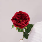 48cm Real Touch David Austin Roses Stems Lifelike Silk Floral Arrangements