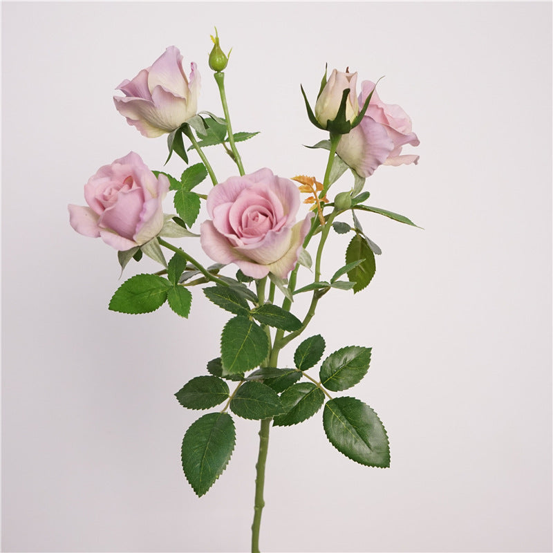69cm Real Touch Bubble Roses Stems Lifelike Silk Floral Arrangements