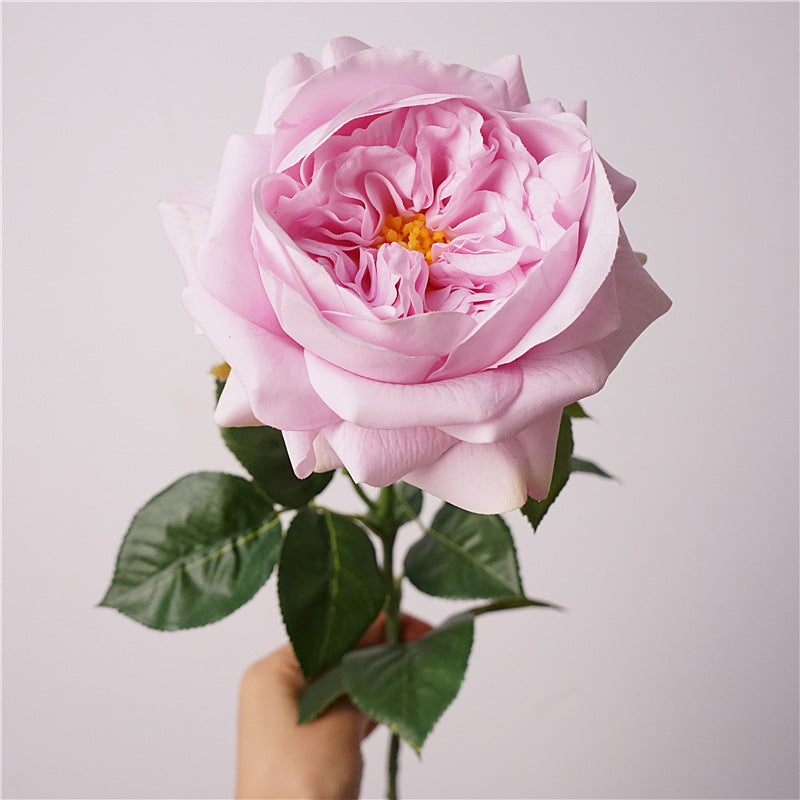69 cm Real Touch Finish Blooming Rose Stems