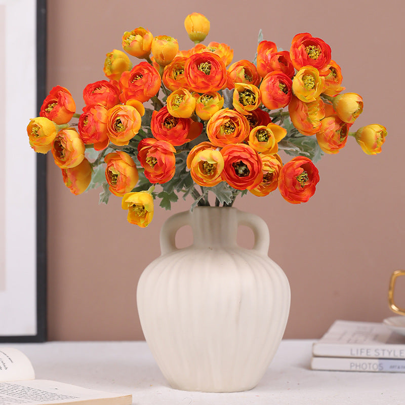 26cm Artificial Peony Buds Bush Bouquet for Home Decor, Wedding Centerpieces