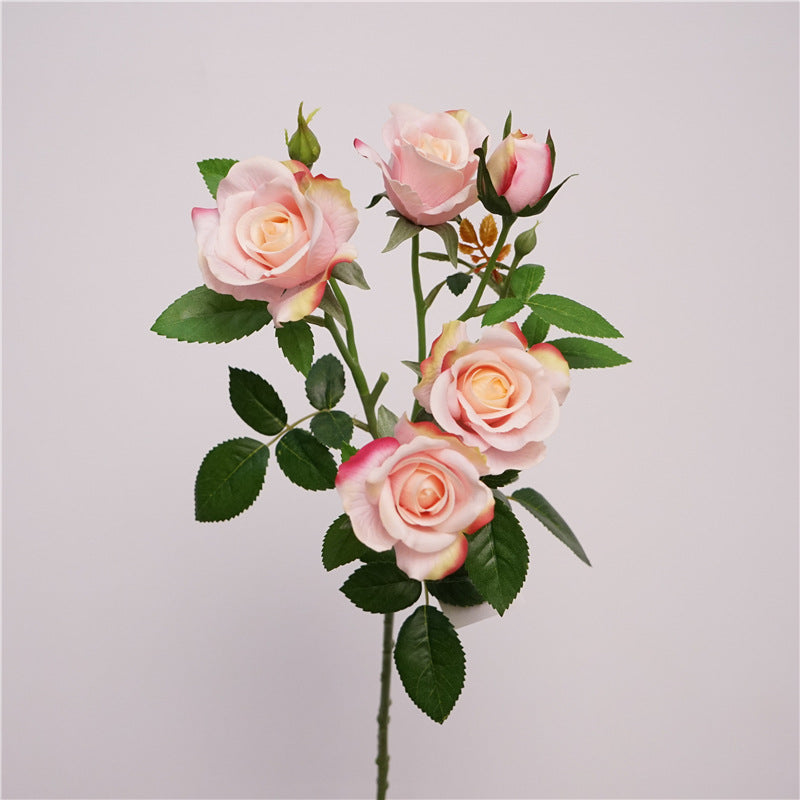 69cm Real Touch Bubble Roses Stems Lifelike Silk Floral Arrangements