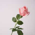 60cm Real Touch Rose Bud Stems Lifelike Silk Floral Arrangements