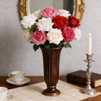 73cm Real Touch Rose Stems Lifelike Silk Floral Arrangements