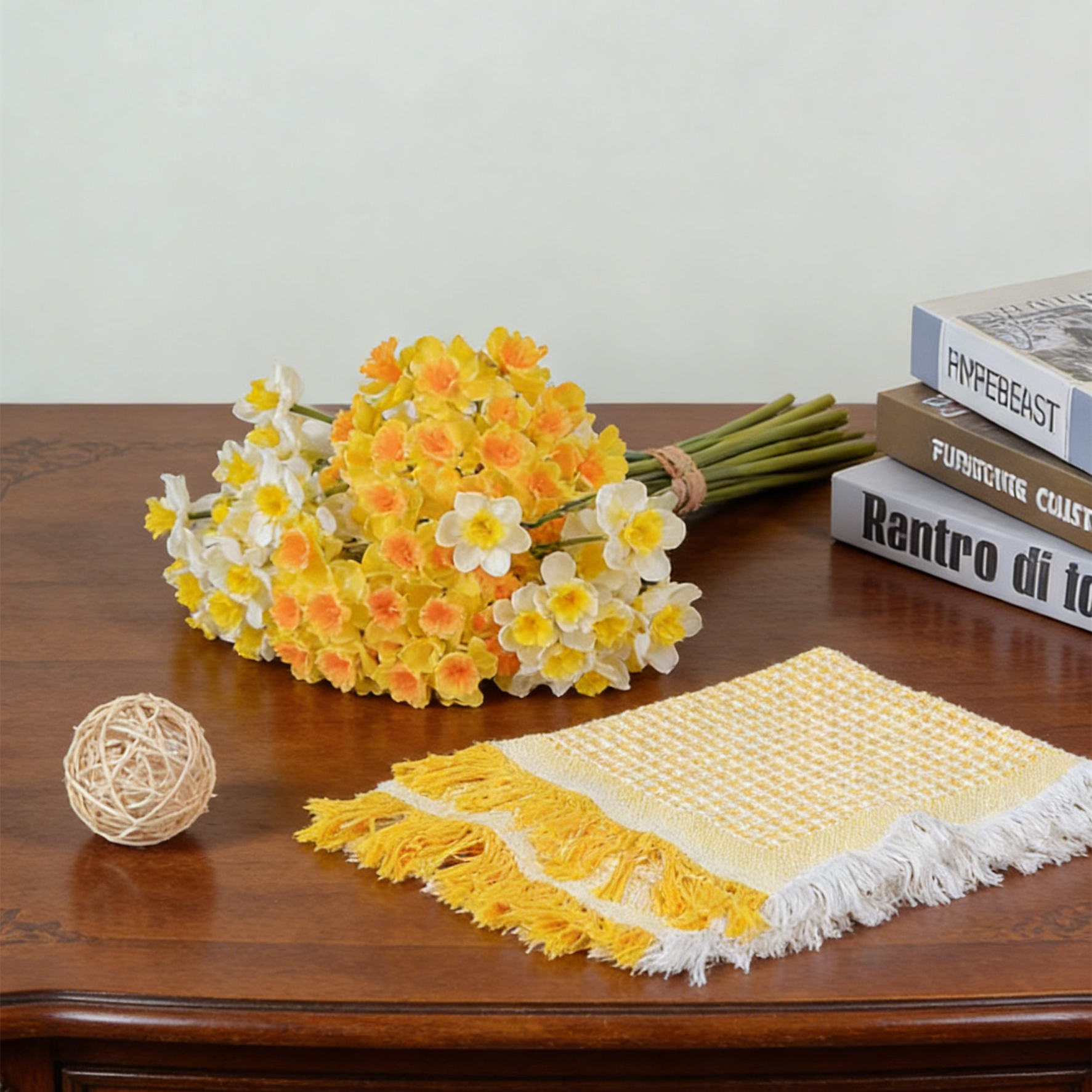 Premium Real Touch Artificial Daffodil Bouquet