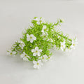 28cm UV Resistant Artificial Wildflower Bush Realistic Faux Flowers for Outdoor Garden, Patio, Balcony & Home Decor