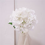 30cm Hydrangea Artificial Flower Real Touch Stems