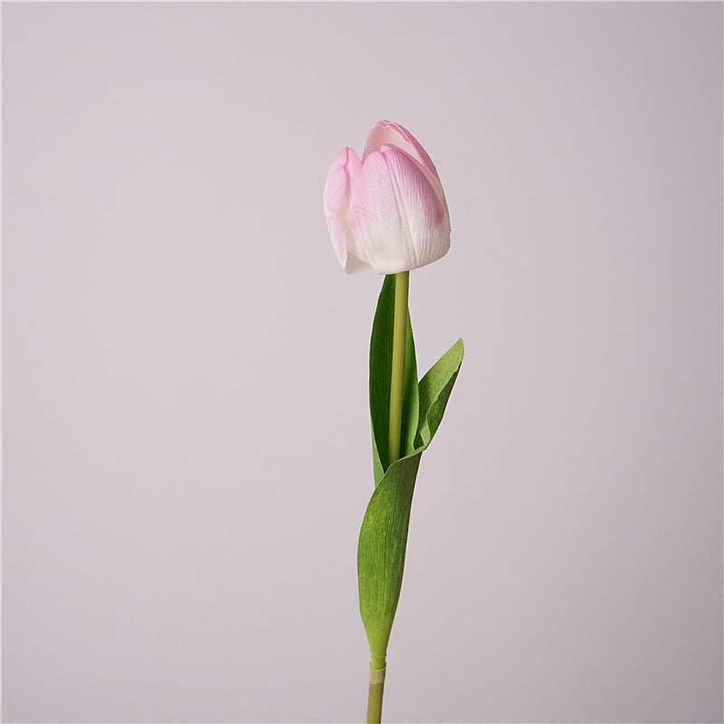 42cm Real Touch Tulip Stems Lifelike Silk Floral Arrangements