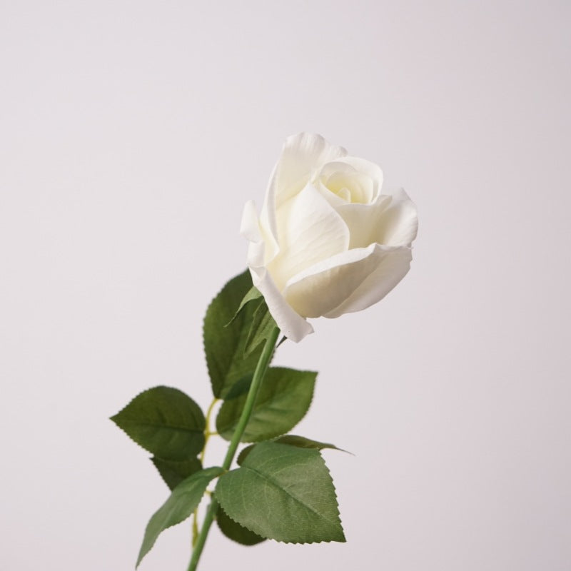 60cm Real Touch Rose Bud Stems Lifelike Silk Floral Arrangements