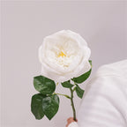 48cm Real Touch David Austin Roses Stems Lifelike Silk Floral Arrangements